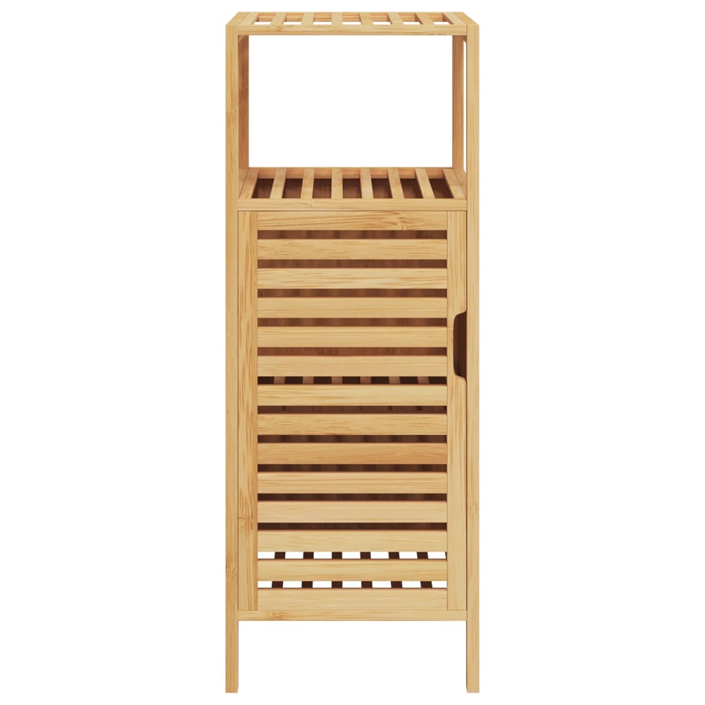 Armoire de salle de bain avec étagère 36x33x87 cm bambou - XIOS