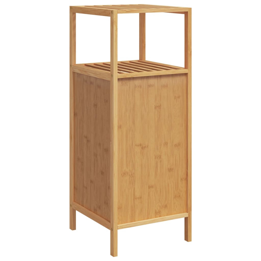 Armoire de salle de bain avec étagère 36x33x87 cm bambou - XIOS