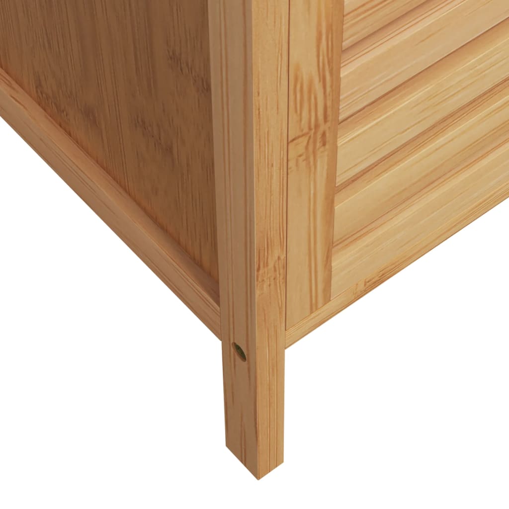 Armoire de salle de bain avec étagère 36x33x87 cm bambou - XIOS