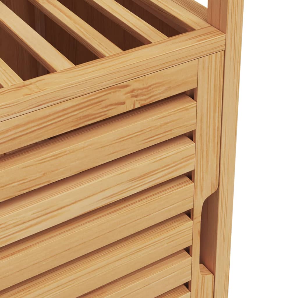 Armoire de salle de bain avec étagère 36x33x87 cm bambou - XIOS