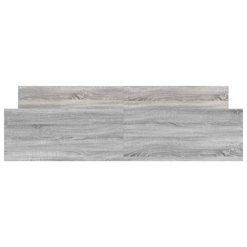 Cadre de lit sans matelas sonoma gris 200x200 cm - XIOS