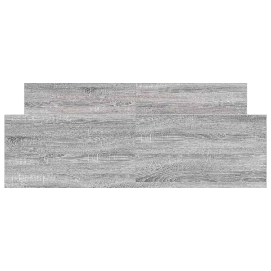 Cadre de lit sans matelas sonoma gris 120x190 cm - XIOS