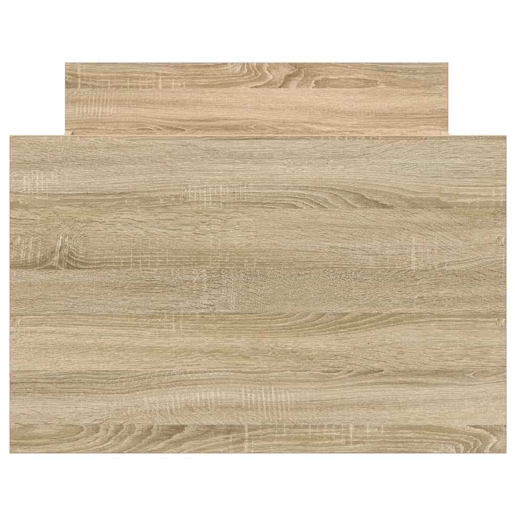 Cadre de lit sans matelas chêne sonoma 75x190 cm - XIOS