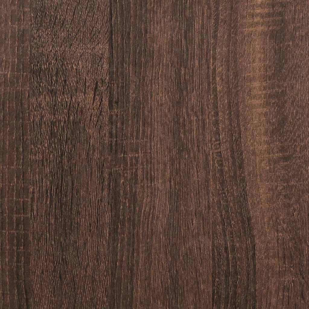 Cadre de lit sans matelas chêne marron 120x190 cm - XIOS