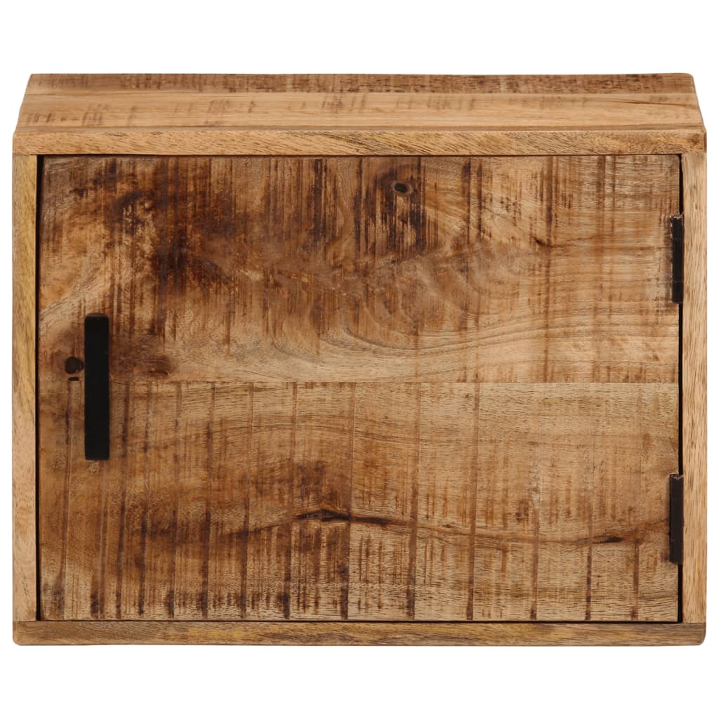 Table de chevet murale 40x30x25 cm bois de manguier massif - XIOS