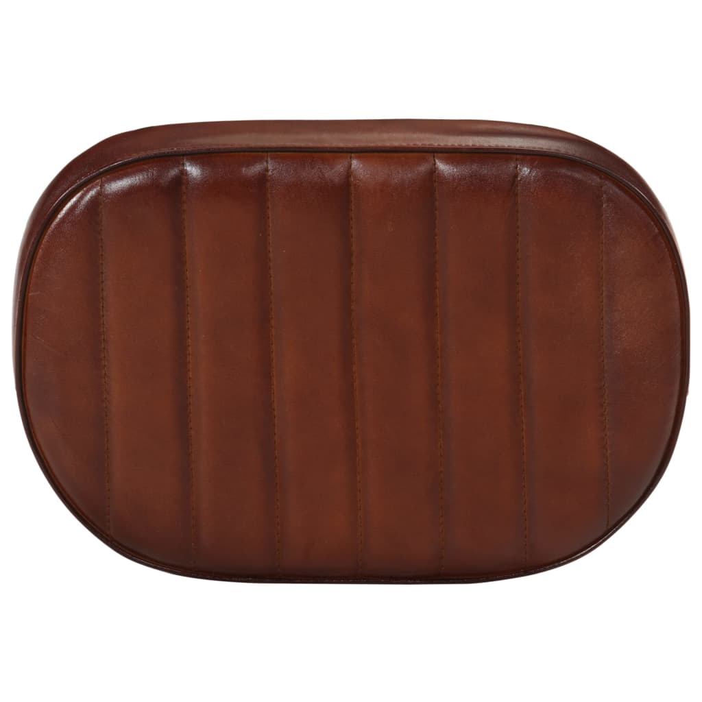 Tabourets de bar lot de 2 marron foncé 41x29x62 cm - XIOS