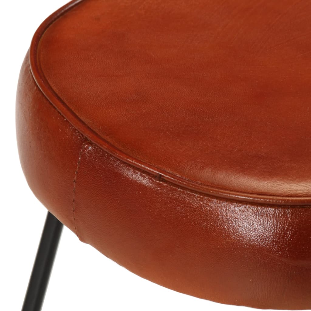 Tabourets de bar lot de 2 marron foncé 40x29,5x53 cm - XIOS