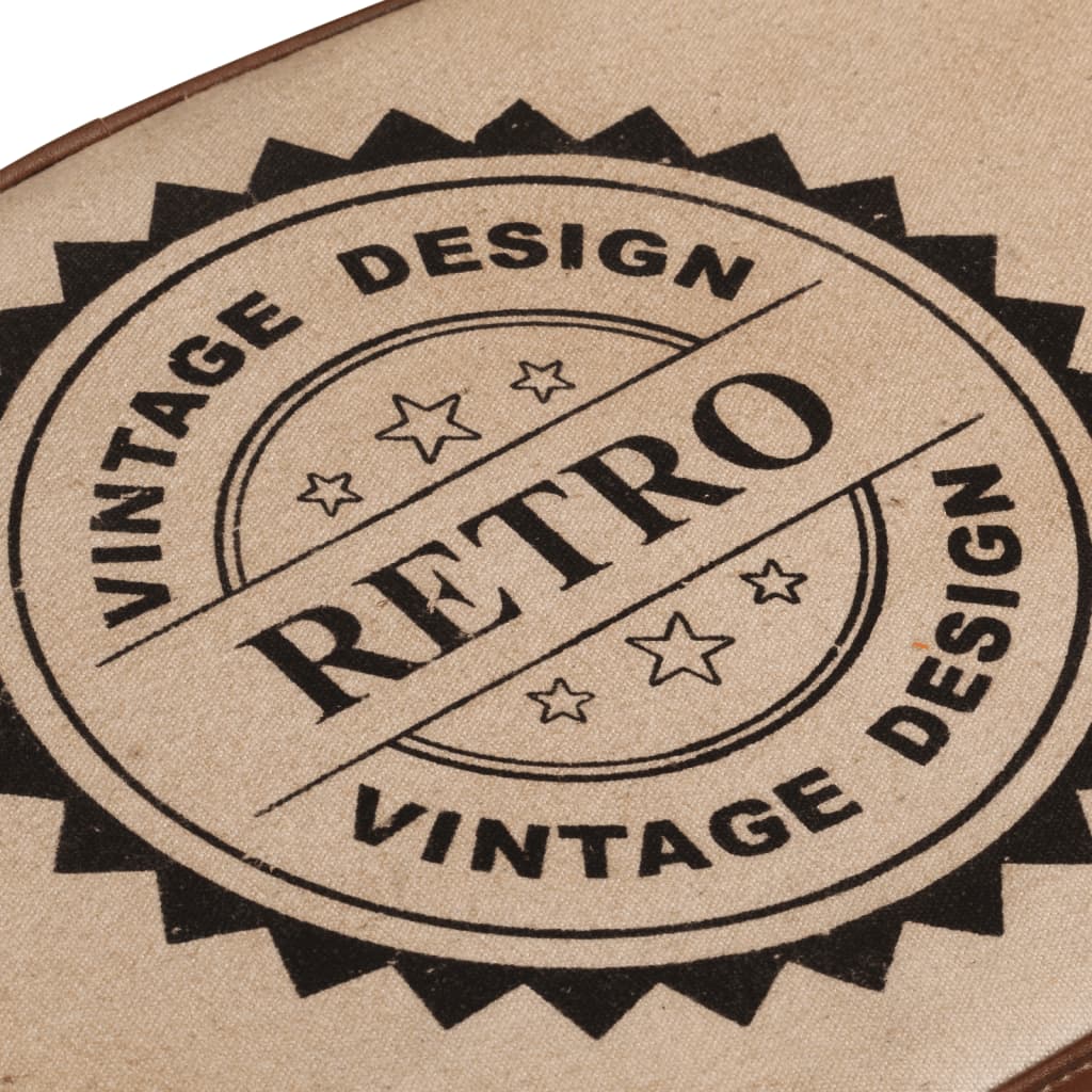 Tabourets de bar lot de 2 marron foncé 40x29,5x53 cm - XIOS