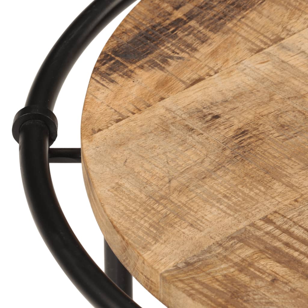 Tables gigognes 3 pcs bois de manguier massif brut - XIOS