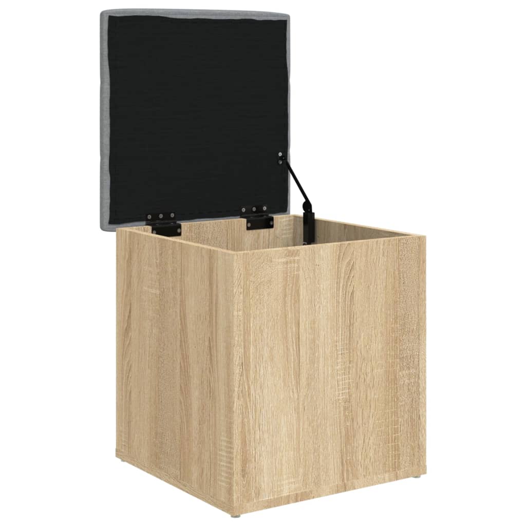 Banc de rangement Chêne Sonoma 42x42x45 cm Bois d'ingénierie - XIOS