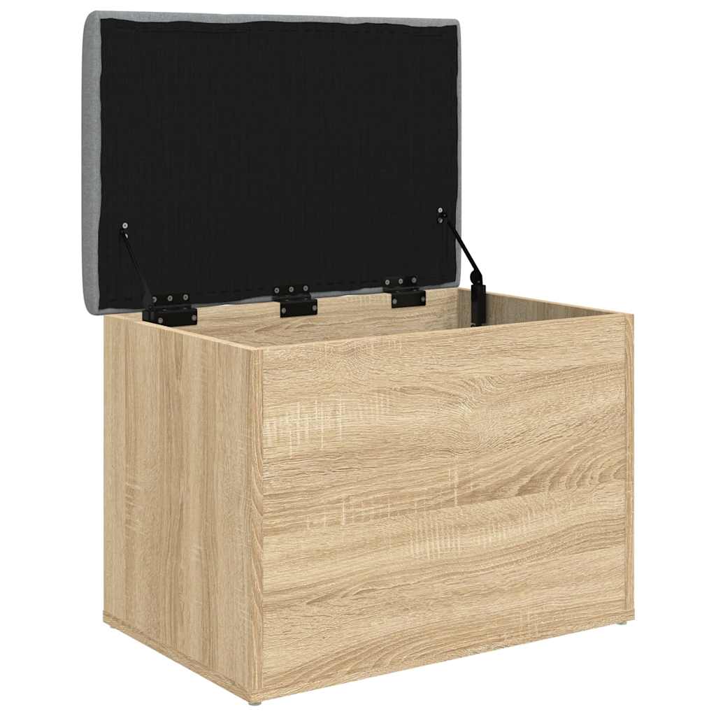 Banc de rangement Chêne Sonoma 62x42x45 cm Bois d'ingénierie - XIOS