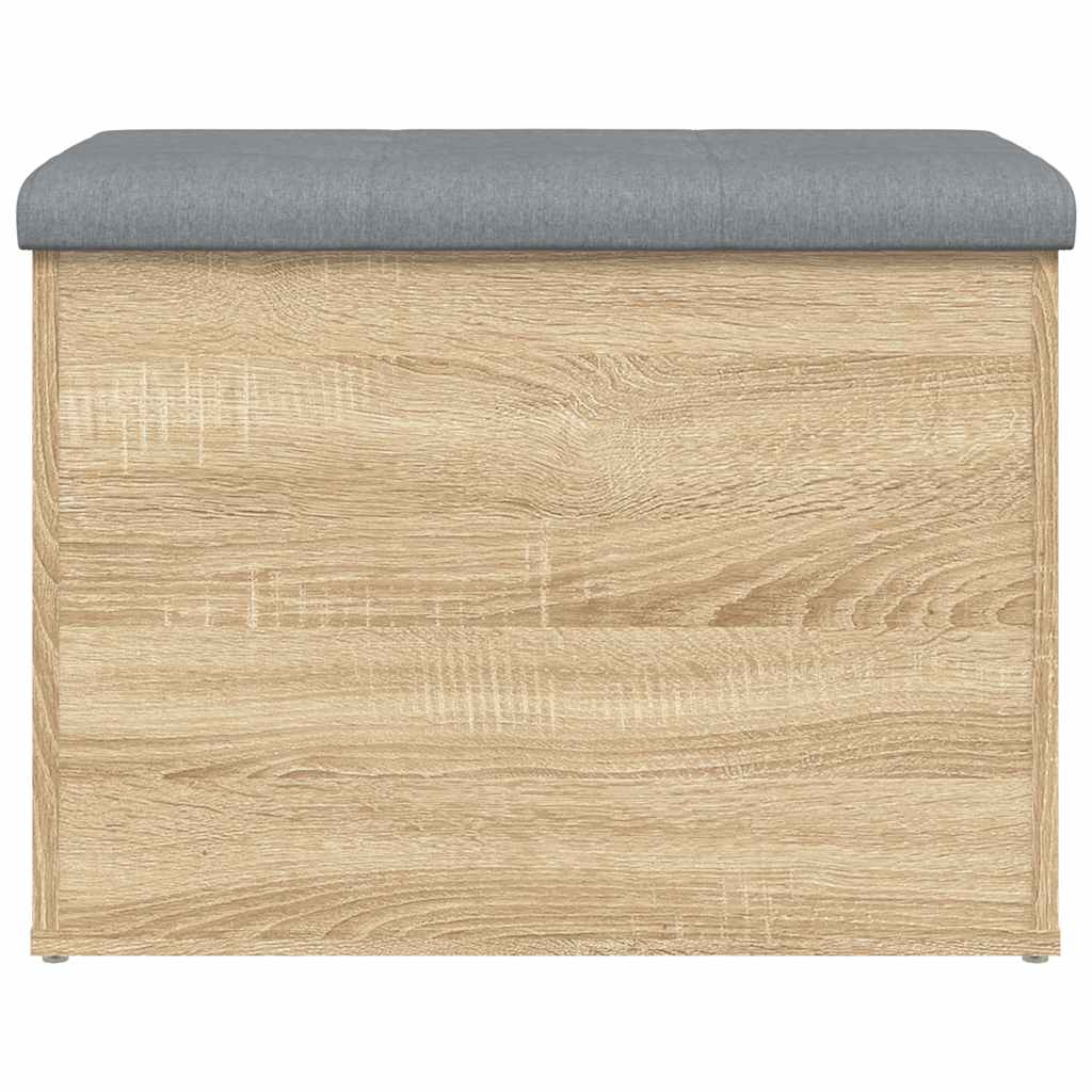 Banc de rangement Chêne Sonoma 62x42x45 cm Bois d'ingénierie - XIOS