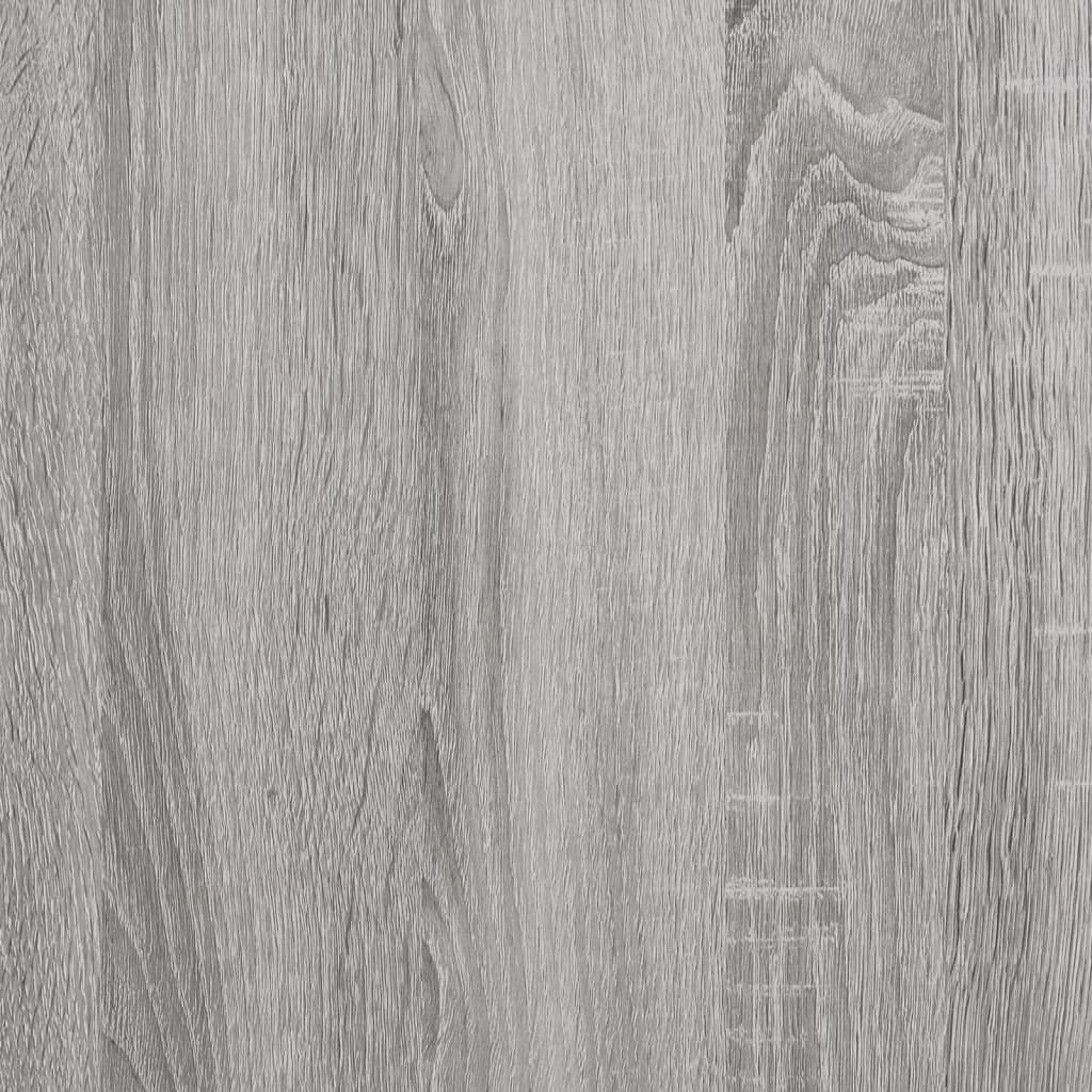 Banc de rangement sonoma gris 62x42x46 cm bois d'ingénierie - XIOS