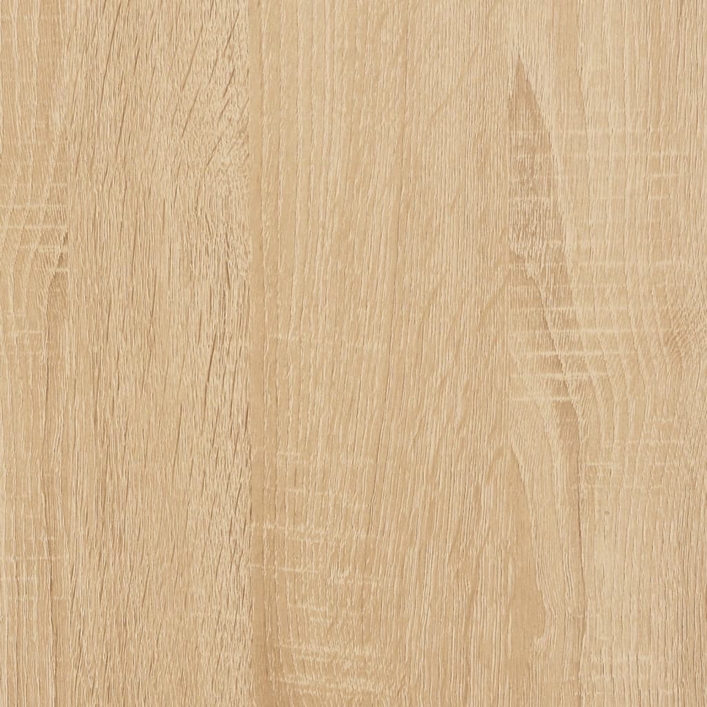 Banc de rangement chêne sonoma 82x42x46 cm bois d'ingénierie - XIOS
