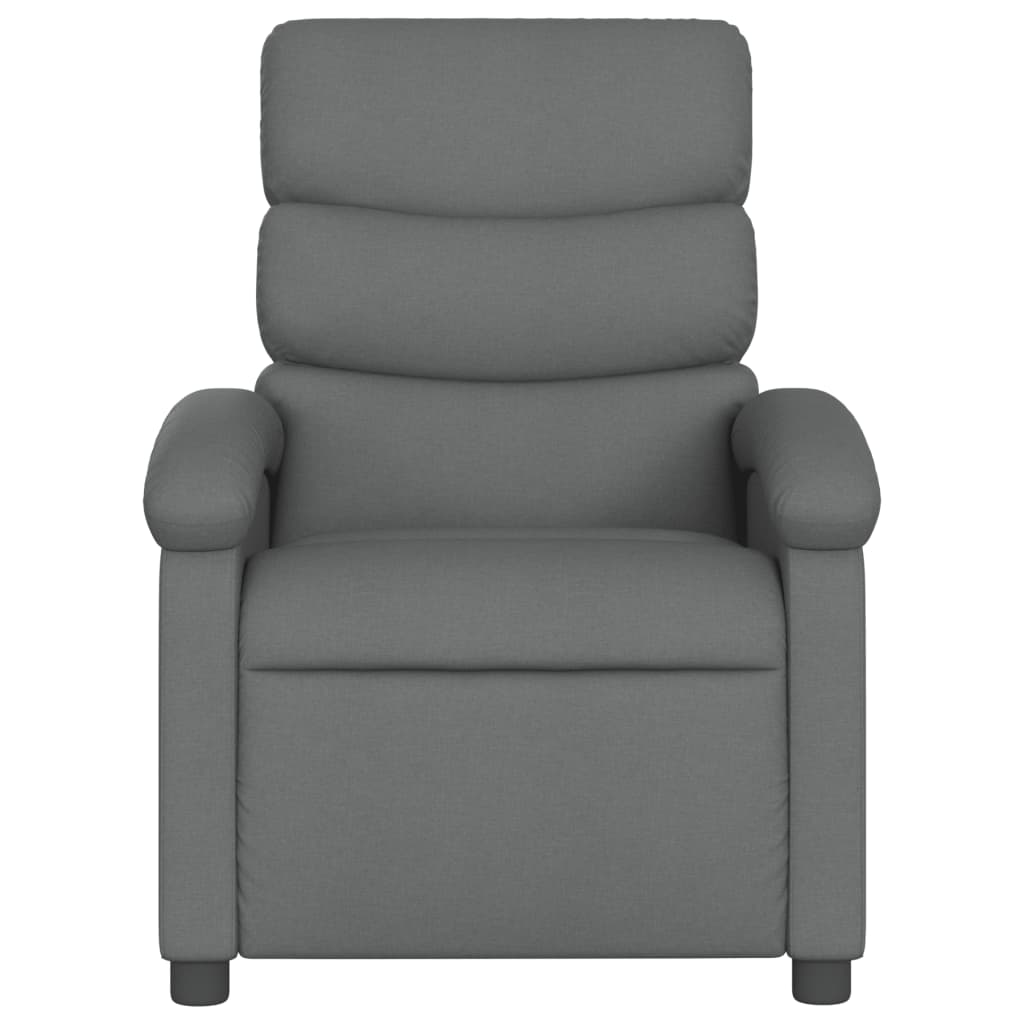 Fauteuil inclinable électrique Gris foncé Tissu - XIOS