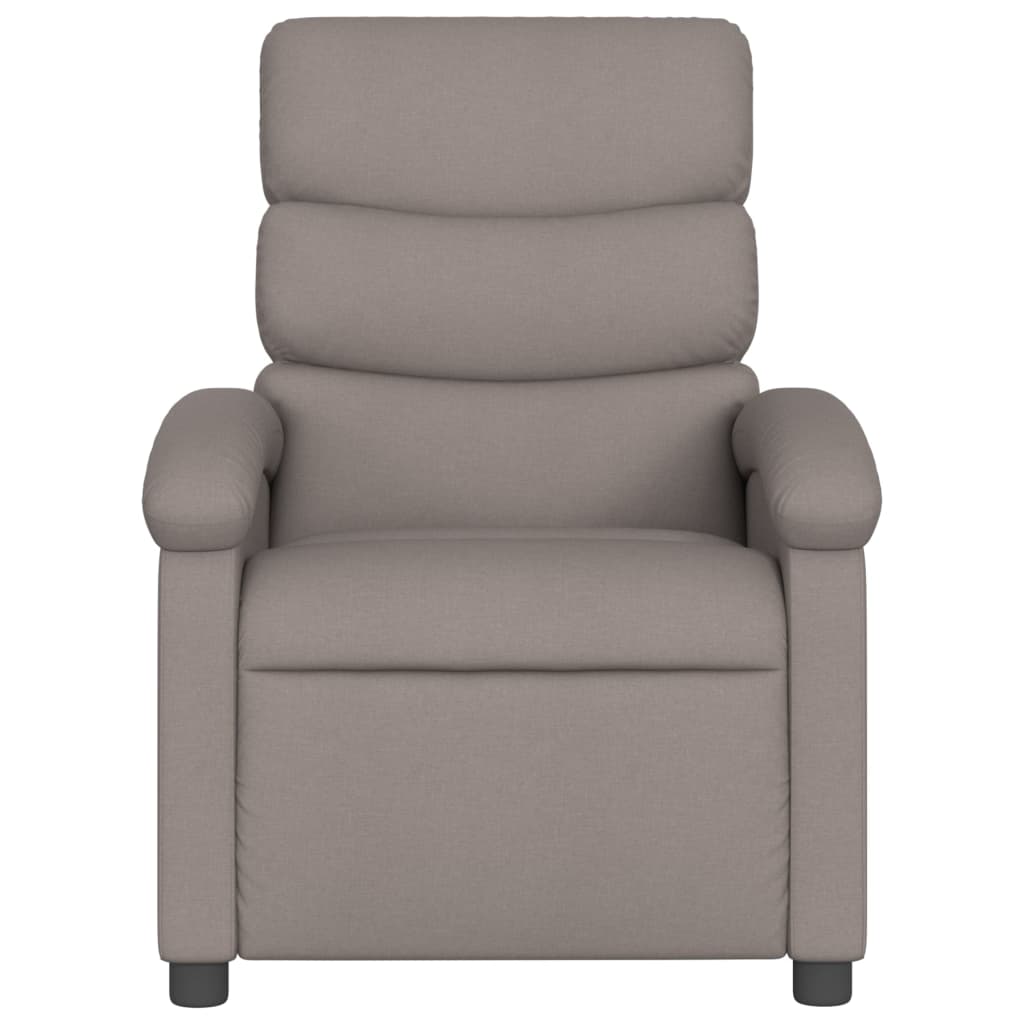 Fauteuil inclinable électrique Taupe Tissu - XIOS