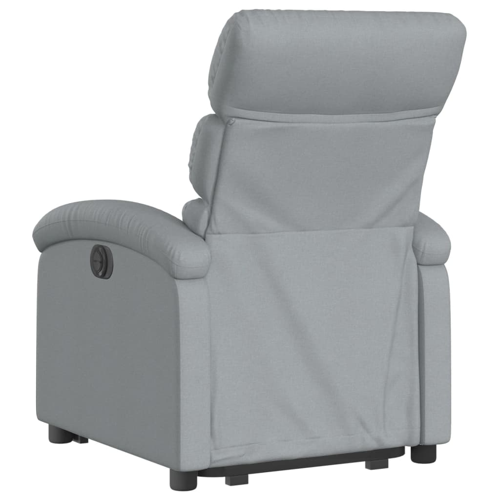 Fauteuil inclinable Gris clair Tissu - XIOS