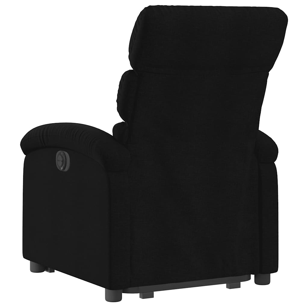 Fauteuil inclinable électrique noir tissu - XIOS