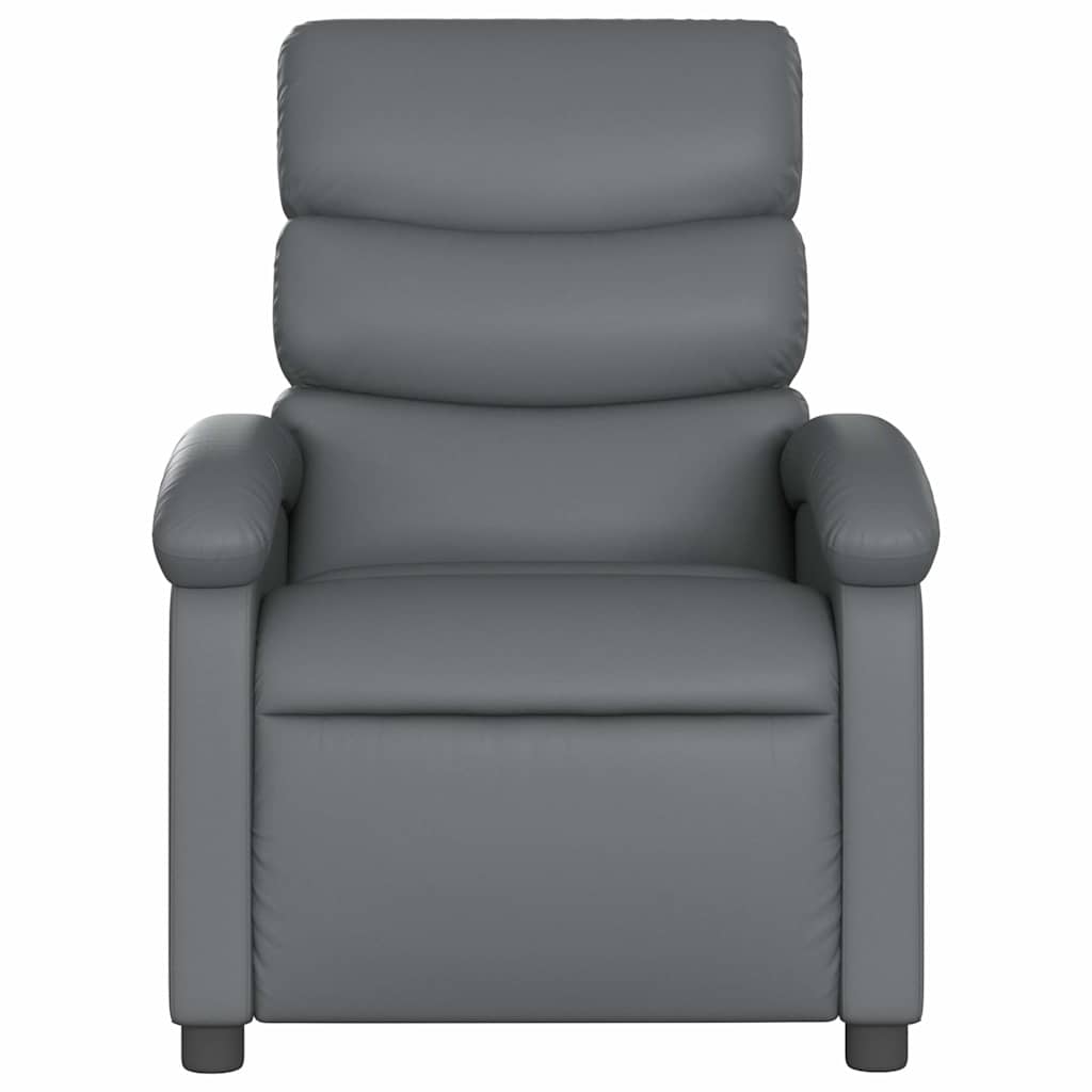 Fauteuil inclinable électrique Gris Similicuir - XIOS