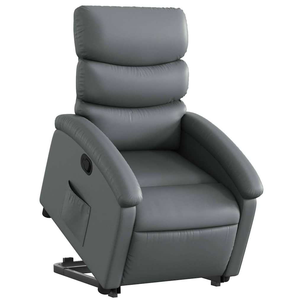Fauteuil inclinable Gris Similicuir - XIOS