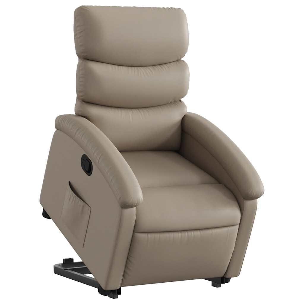 Fauteuil inclinable Cappuccino Similicuir - XIOS