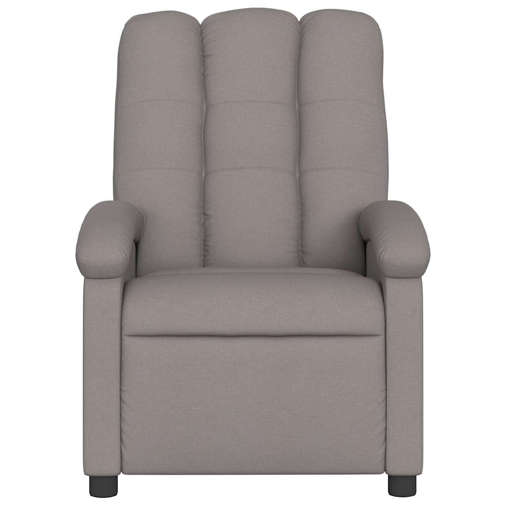 Fauteuil inclinable électrique Taupe Tissu - XIOS