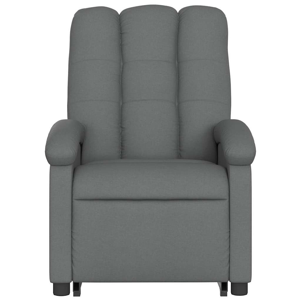Fauteuil inclinable Gris foncé Tissu - XIOS