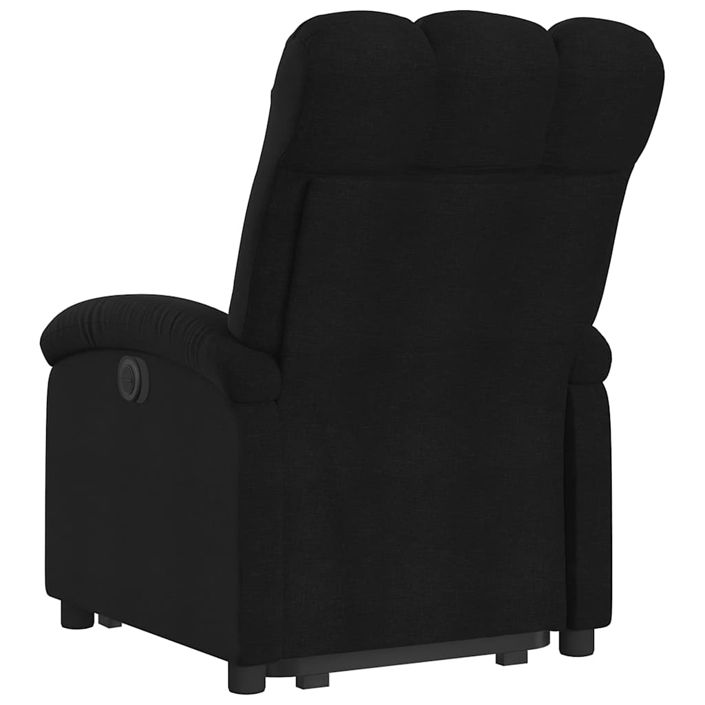 Fauteuil inclinable électrique noir tissu - XIOS