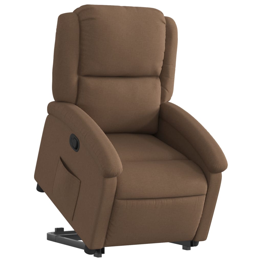 Fauteuil inclinable Marron Tissu - XIOS