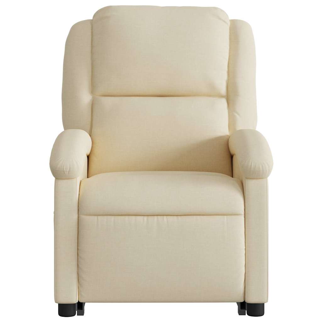 Fauteuil inclinable Crème Tissu - XIOS