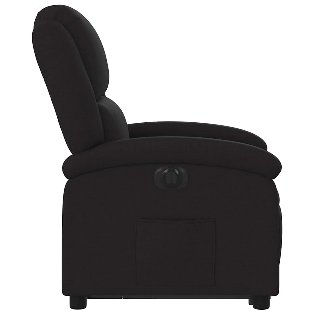 Fauteuil inclinable électrique noir tissu - XIOS