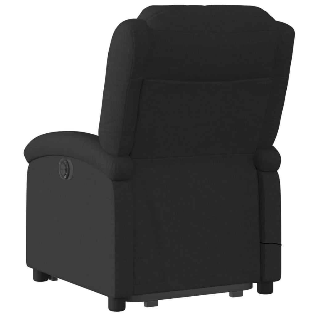 Fauteuil inclinable de massage électrique Noir Tissu - XIOS