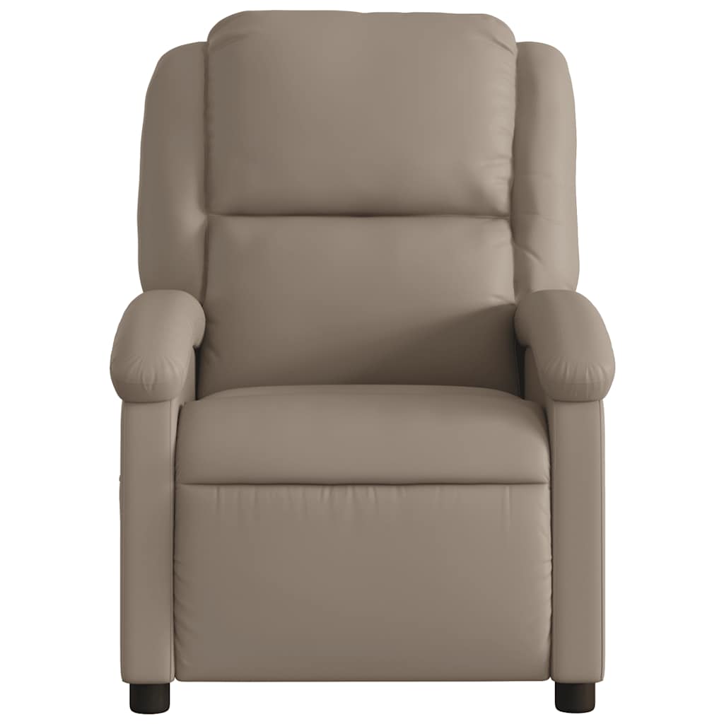 Fauteuil inclinable électrique Cappuccino Similicuir - XIOS
