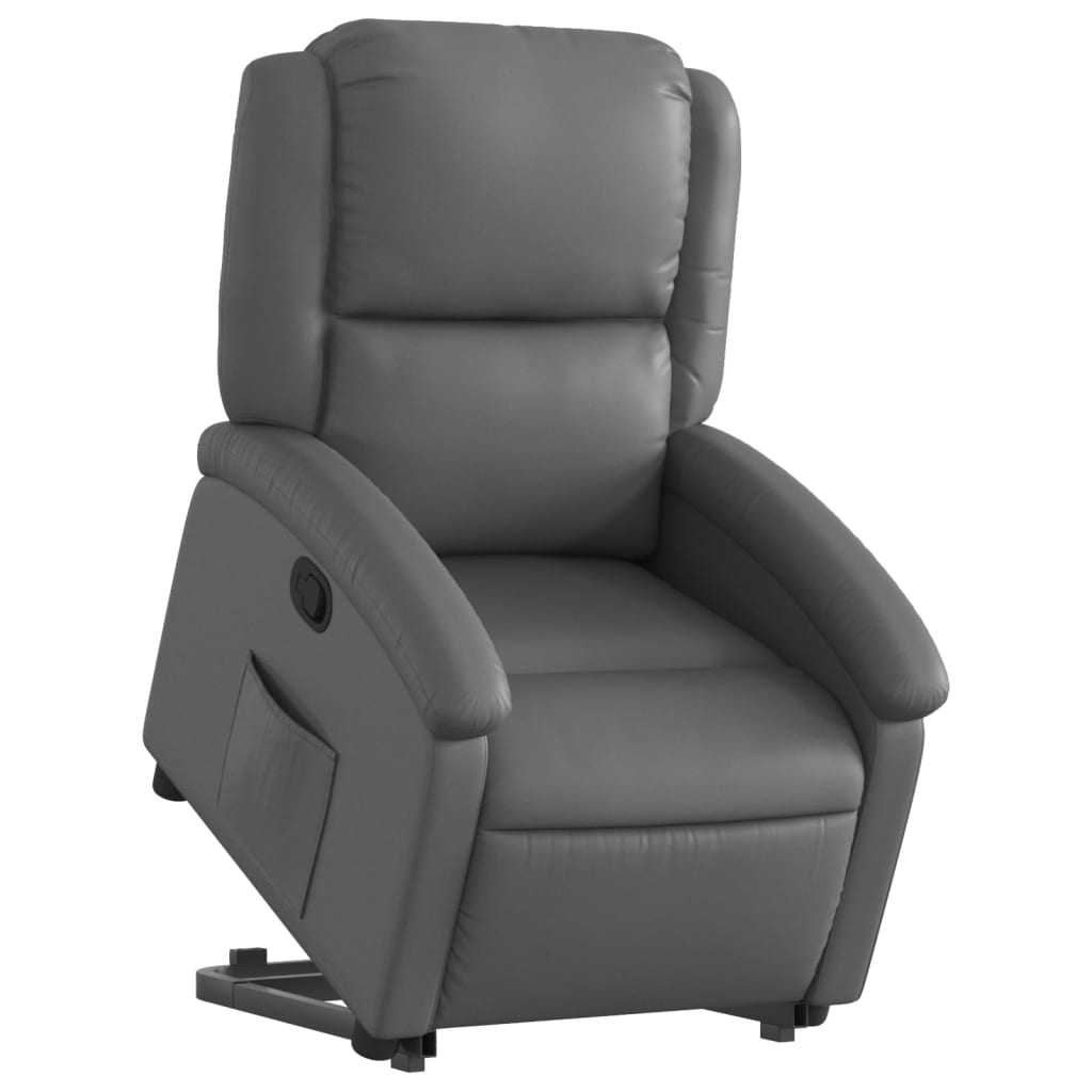 Fauteuil inclinable Gris Similicuir - XIOS