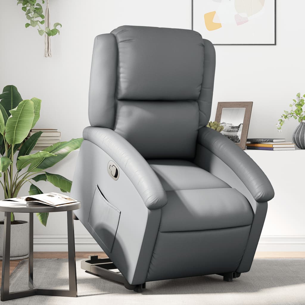 Fauteuil inclinable Gris Similicuir - XIOS
