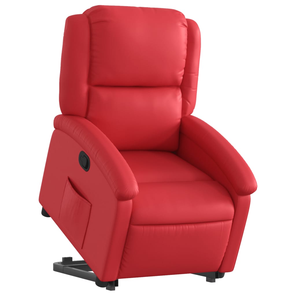 Fauteuil inclinable Rouge Similicuir - XIOS
