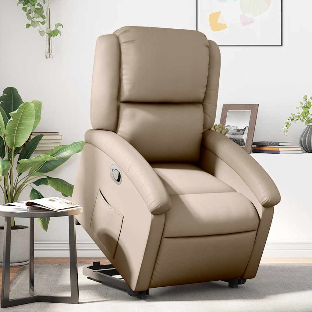 Fauteuil inclinable Cappuccino Similicuir - XIOS