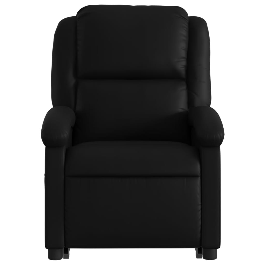 Fauteuil inclinable de massage Noir Similicuir - XIOS