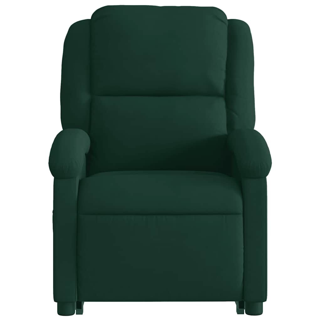 Fauteuil inclinable Vert foncé Velours - XIOS