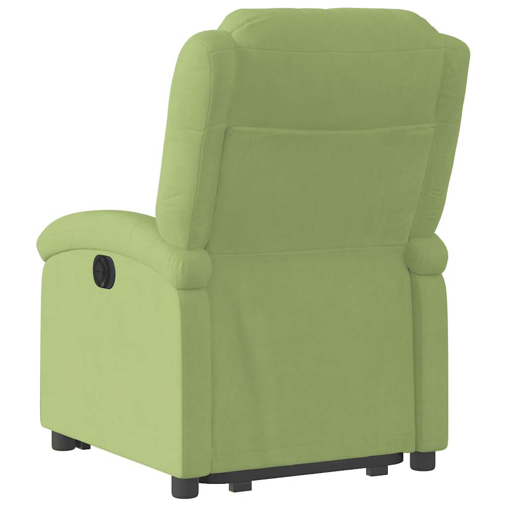 Fauteuil inclinable Vert clair Velours