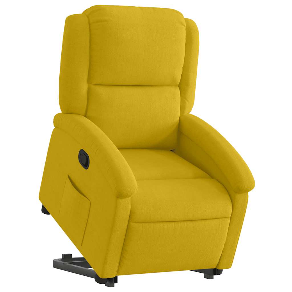 Fauteuil inclinable Jaune Velours - XIOS