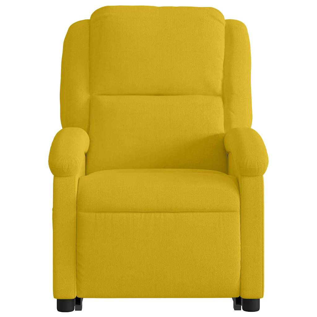Fauteuil inclinable Jaune Velours - XIOS