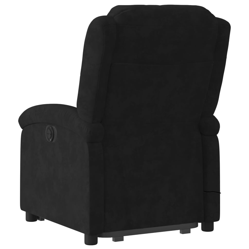 Fauteuil de massage inclinable Noir Velours - XIOS