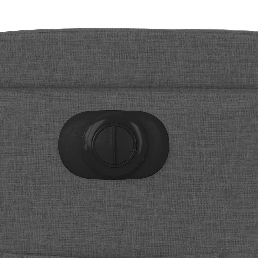 Fauteuil inclinable électrique Gris foncé Tissu - XIOS