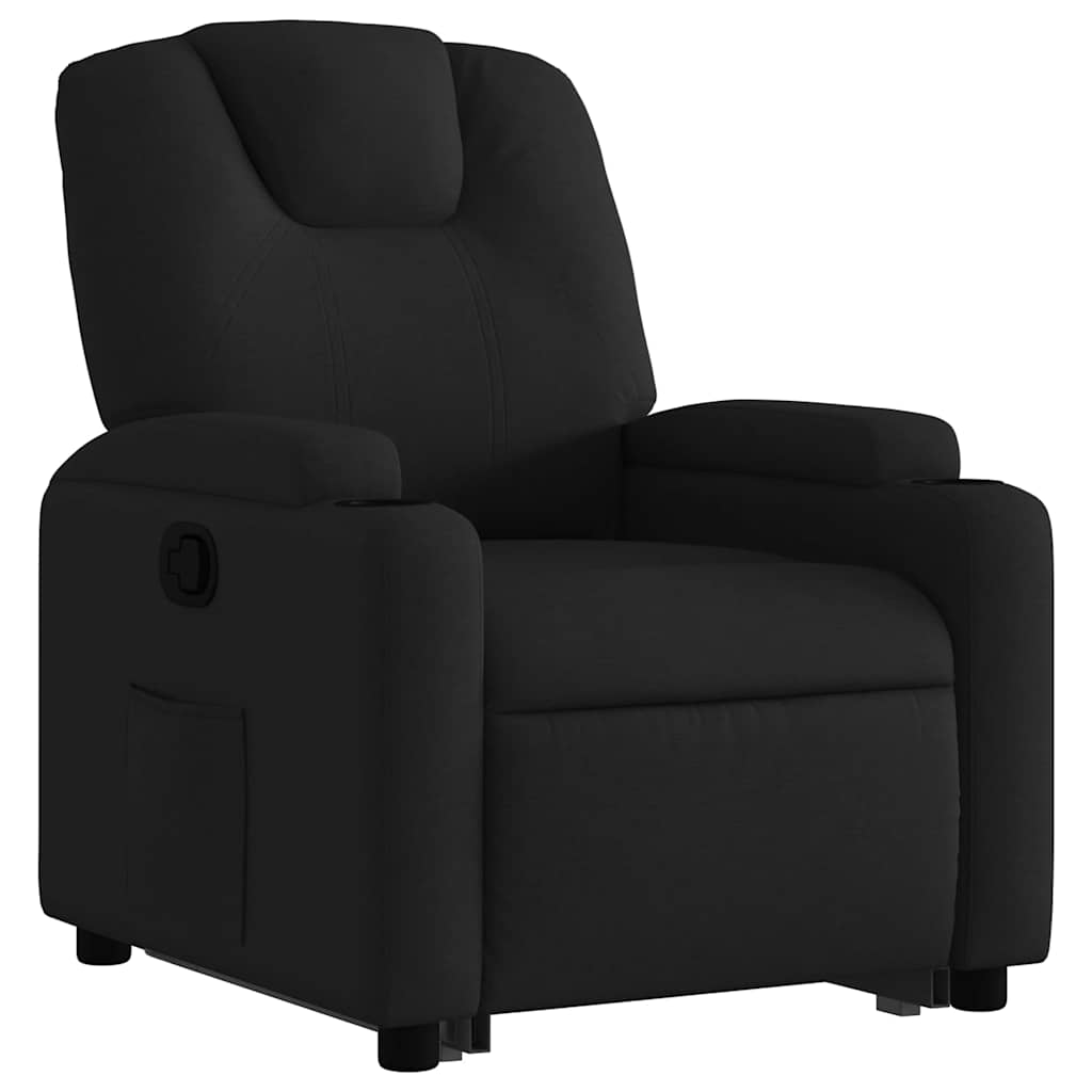 Fauteuil inclinable noir tissu - XIOS