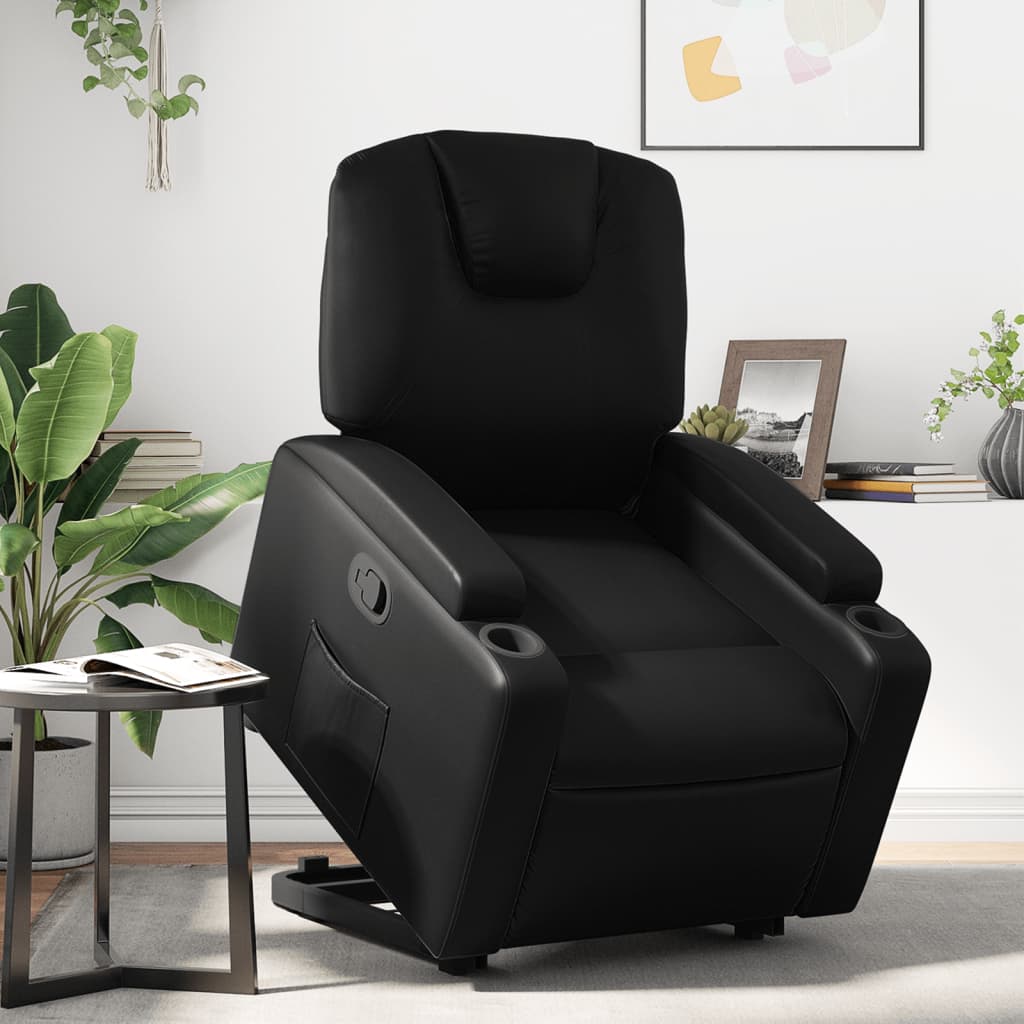 Fauteuil inclinable Noir Similicuir - XIOS