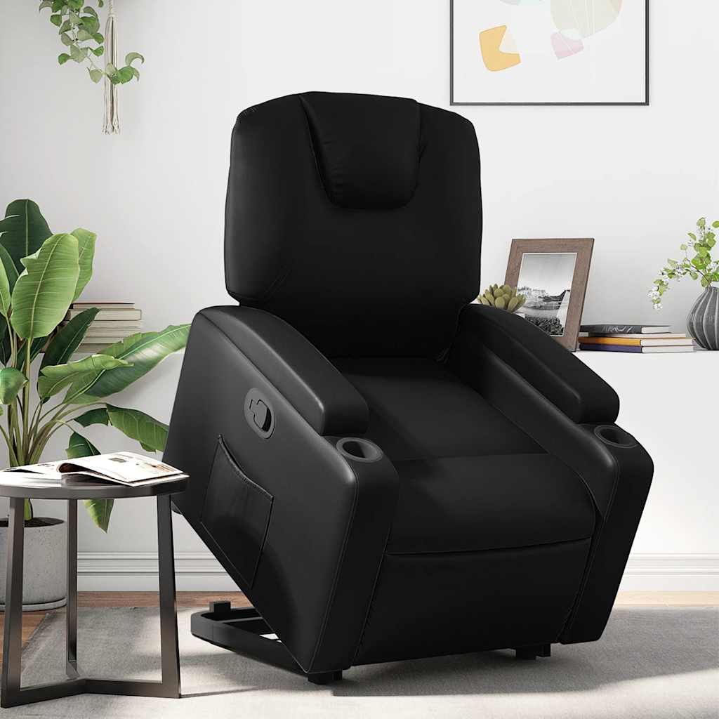 Fauteuil inclinable Noir Similicuir - XIOS