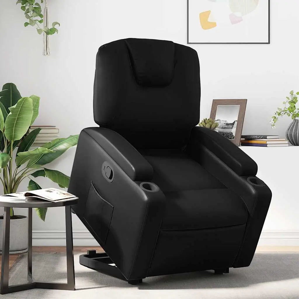 Fauteuil inclinable Noir Similicuir - XIOS