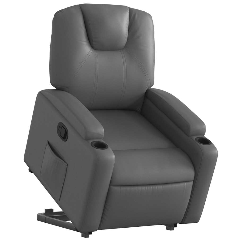 Fauteuil inclinable Gris Similicuir - XIOS