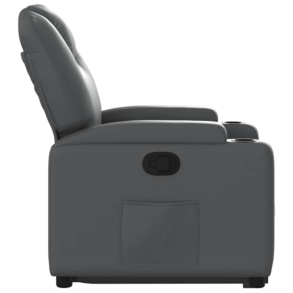 Fauteuil inclinable Gris Similicuir - XIOS
